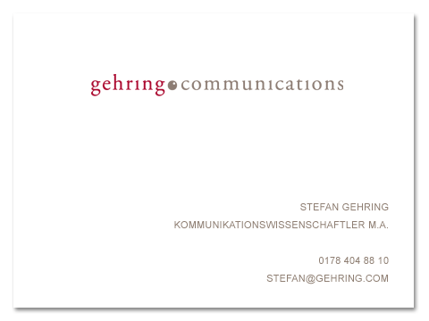 gehringcommunications